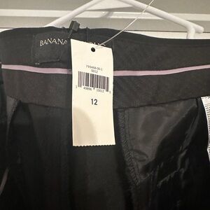 Black pants to complete suit - banana republic